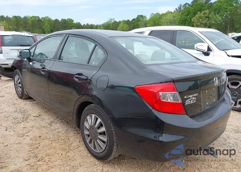 2012 Honda Civic Lx from USA, damaged, VIN 2HGFB2F56CH328169